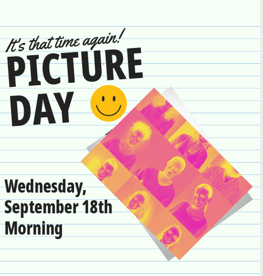 School Photo Day-Save the Date!